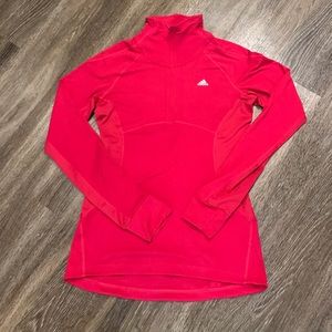 Women’s Adidas 1/4 Zip Climalite Pullover